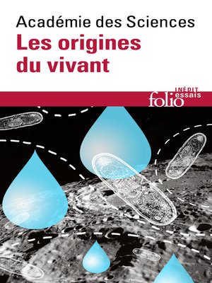 cover image of Les origines du vivant